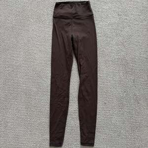 Cara Loren Sport Luxe Basic Legging in Brown